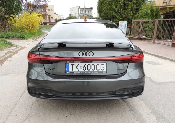 Audi A7 cena 276750 przebieg: 20000, rok produkcji 2022 z Kielce małe 407